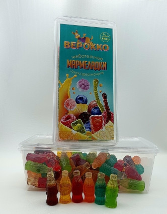  Жевательный мармелад Бутылочки МИКС, 250г      в Анжеро-судженске