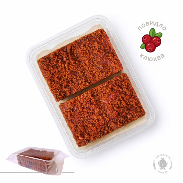 №3 Пряник 400г с фруктовой начинкой Клюква  в Анжеро-судженске