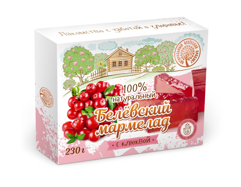  Мармелад белевский "Клюква" 230г в Анжеро-судженске