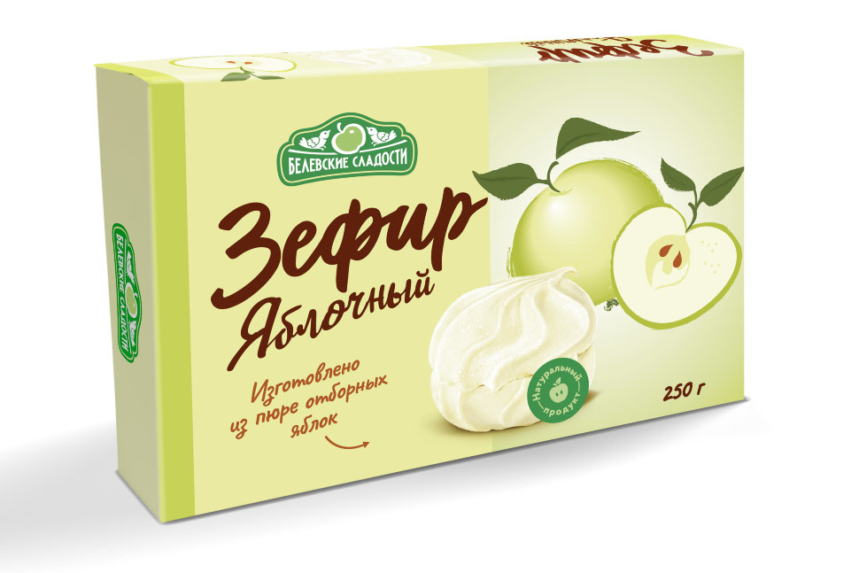  Зефир белевский "Яблочный" 250г в Анжеро-судженске